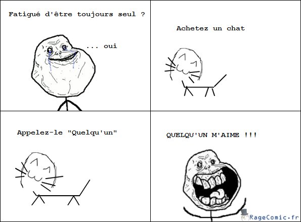Chat pour forever alone