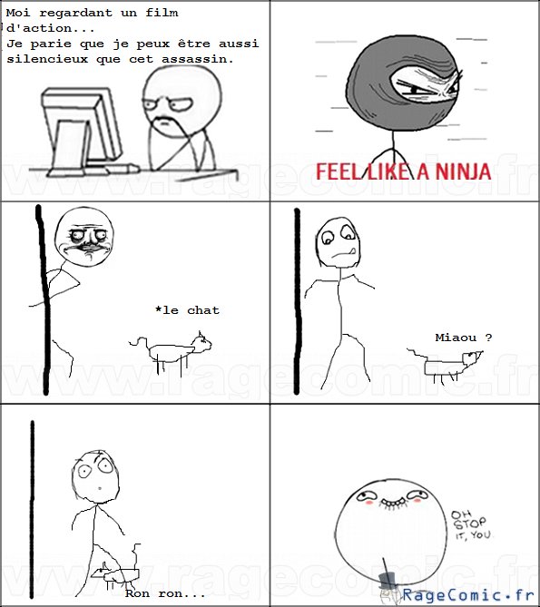 Je suis un ninja